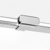 NEW TRENDY Parawan nawannowy EVENTA 50x150 Linia platinium szkło 8mm EXK-1901